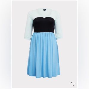 TORRID Disney The Little Mermaid Ariel Skater Dress